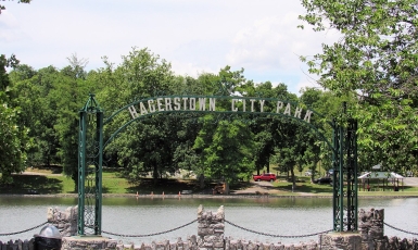Hagerstown City Park in Hagerstown, Maryland