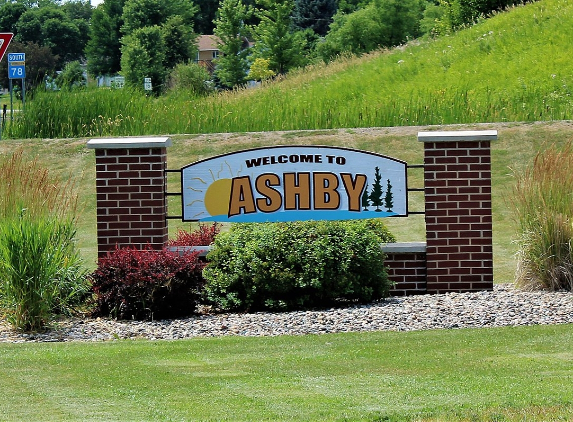 AShby Welcome Sign